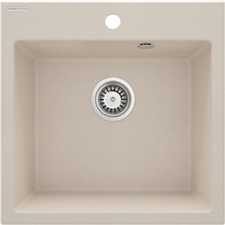 DeAnte ZQJ 5103, pia de granito 1-Bowl, bege