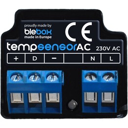 BLEBOX tempsensorAC - WIFI-THERMOMETER FÜR 4 TEMPERATURSENSOREN