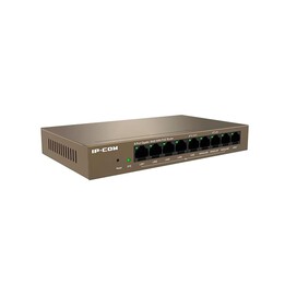 Commutateur 9p 10/100/1000 Gigabit IP-COM gérable / Boîtier métallique / M20-8G-POE