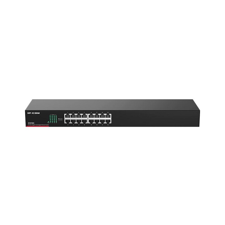 Commutateur non géré Gigabit 16p 10/100/1000 IP-COM / Boîtier métallique / G1016G