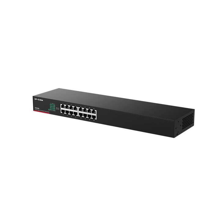 Commutateur non géré Gigabit 16p 10/100/1000 IP-COM / Boîtier métallique / G1016G
