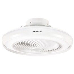 Ventilatore da soffitto Grunkel SKYWIND-20B/ 7W/ 5 pale 50 cm/ 6 velocità