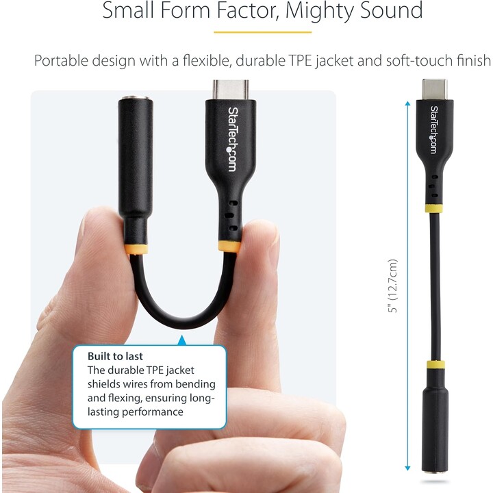 usb-c to 3.5 audio adapter