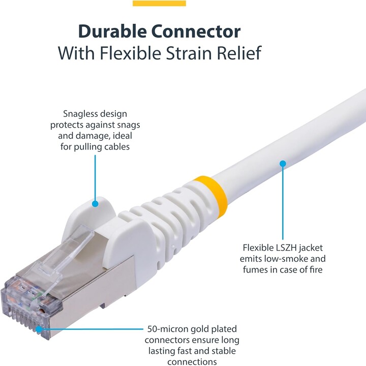 STARTECH NLWH-3M-CAT8-PATCH Cable ethernet cat8 - lszh