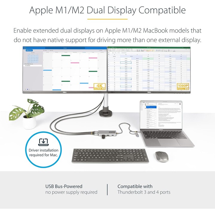 Adaptador multiporta USB-C com dongle USB-C para USB-A