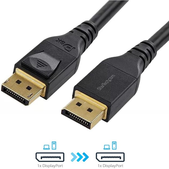 StarTech.com DP14MM4M cabo DisplayPort 4 m Preto