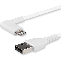 StarTech.com RUSBLTMM1MWR durable Lightning to USB-A cable 1 m white