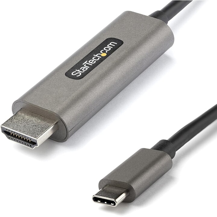 StarTech.com CDP2HDMM5MH cable USB-C a HDMI 4K 60 Hz HDR10 gris