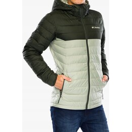 Giacca con cappuccio Columbia Powder Lite II - safari/greenscape XL