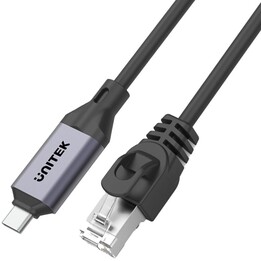 Unitek Ethernet USB C RJ-45 LAN-Kabel, Netzwerkkabel, 3m