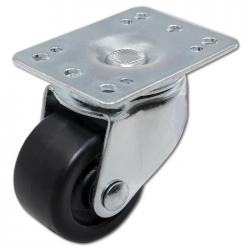 Qoltec Caster Kit Without Brake for Rack Cabinets | 4pcs.