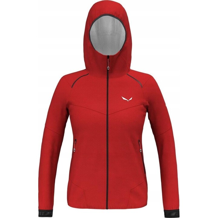 Veste légère Salewa Pedroc PTX 2,5 L pour femme - Flamme