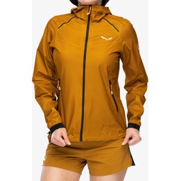 Women's Jacket with Membrane Salewa Pedroc PTX 2.5L Light Jacket - golden brown