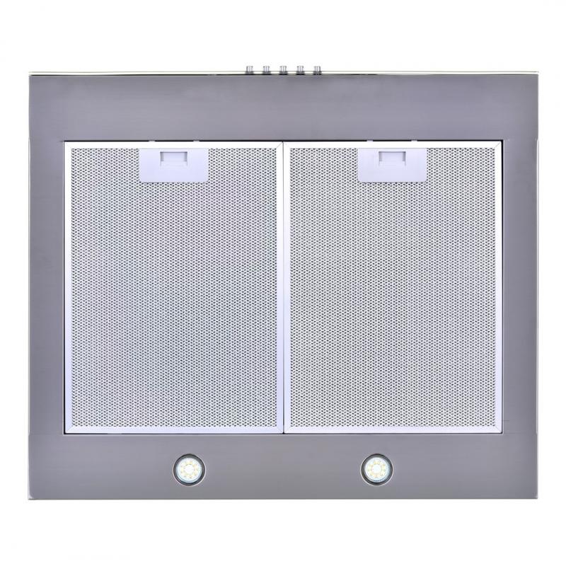 Akpo WK-4 Feniks Slim Glass 60 INOX ECO Wall-mounted Stainless steel