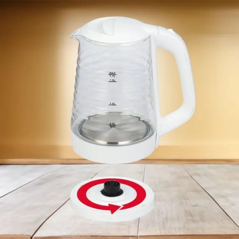 MPM MCZ-124 tetera eléctrica 1,7 L 2200 W Blanco