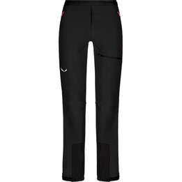 Pantaloni Salewa Sella DST Light - pantaloni da sci alpinismo da donna neri, taglia: XS