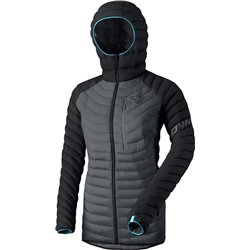 Chaqueta con capucha Dynafit Radical Down para mujer (negra) L