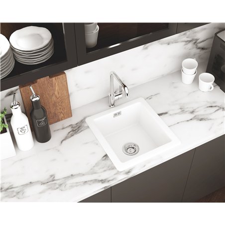 DeAnte BGA 063M, robinet de cuisine, Chrome