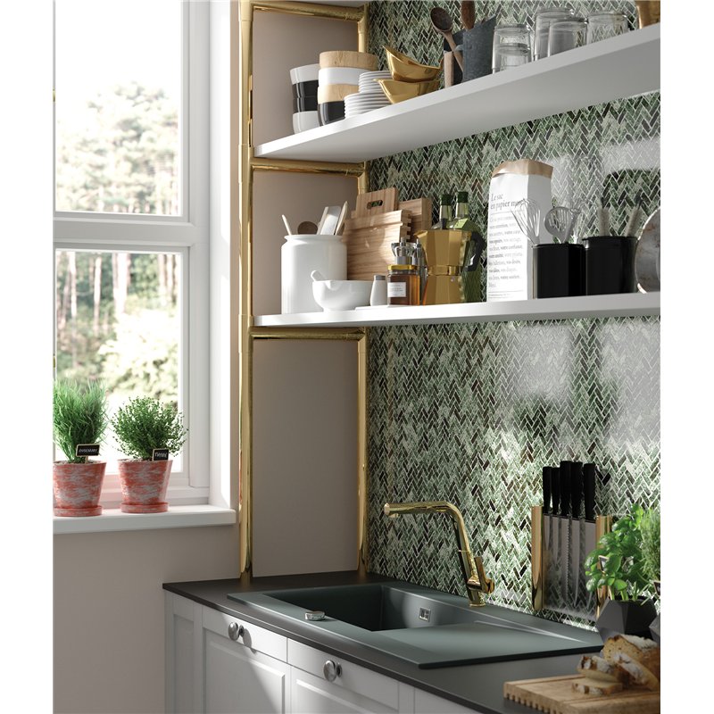 Deant BQS Z73M, Küchenarmatur, Gold