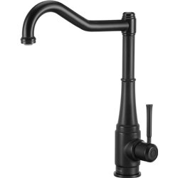 DeAnte BQT N63M, grifo de cocina, negro