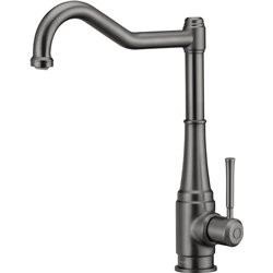 DeAnte BQT D63M, torneira de cozinha, titânio