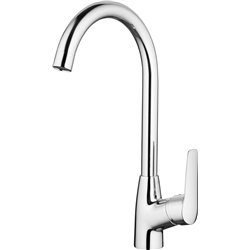 DeAnte BMO 062M, grifo de cocina, cromo