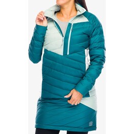 Chaqueta de plumas para mujer Turbat Treknorak - turquesa libélula/verde limo