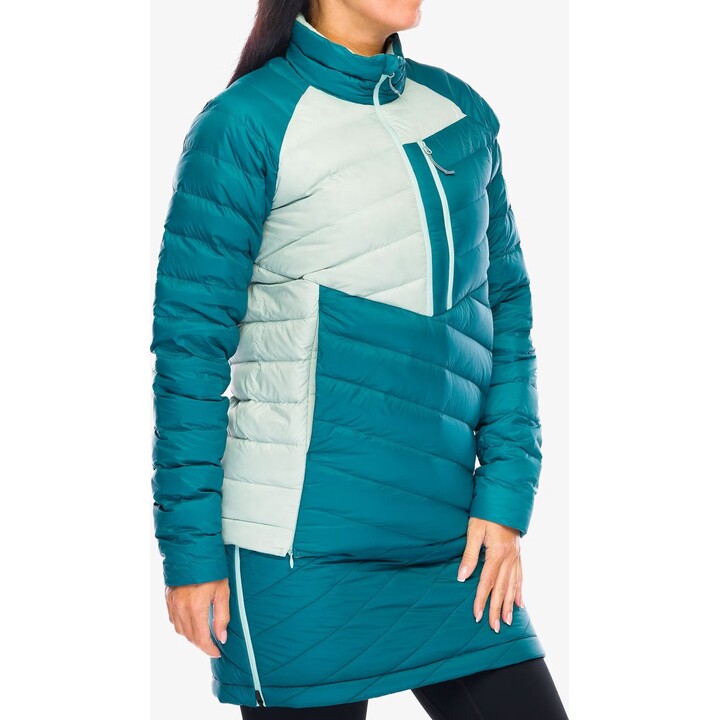 Chaqueta de plumas para mujer Turbat Treknorak - turquesa libélula/verde limo