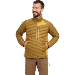 Casaco de penas Turbat Treknorak - plantation olive/tinsel yellow M