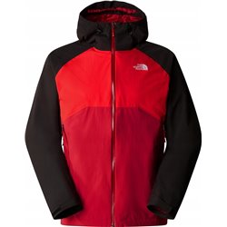 Chaqueta impermeable The North Face Stratos Jacket - rojo granate/rojo de alto riesgo XL