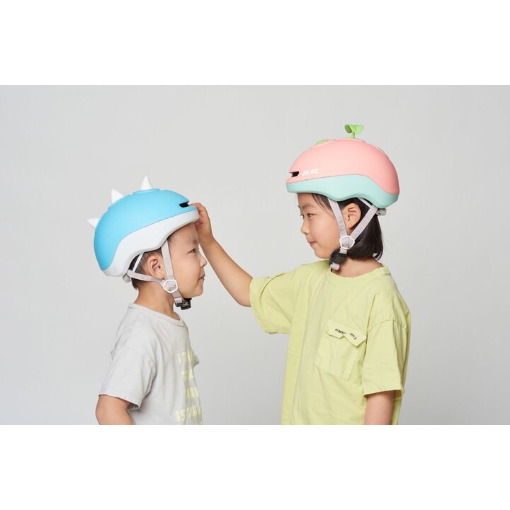Capacete de bicicleta HJC Geo cinzento mate/rosa