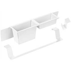 Deante zzmka11o, accesorio de fregadero de cocina, blanco