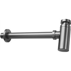 Deante NHC D31K, Round washbasin siphon, titanium