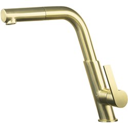 DEANTE BQS_R73M, rubinetto da cucina, oro spazzolato
