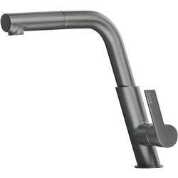 Deante bqs_d73m, grifo de cocina, titanio