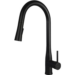 Deante BDH_N72M, grifo de cocina, negro