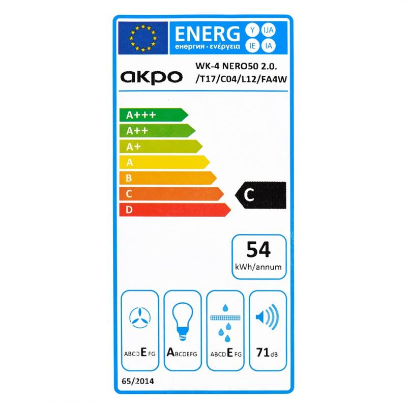 AKPO WK-4 NERO LINE 2.0 60 NEGRO T300 LED campana/actuador lineal