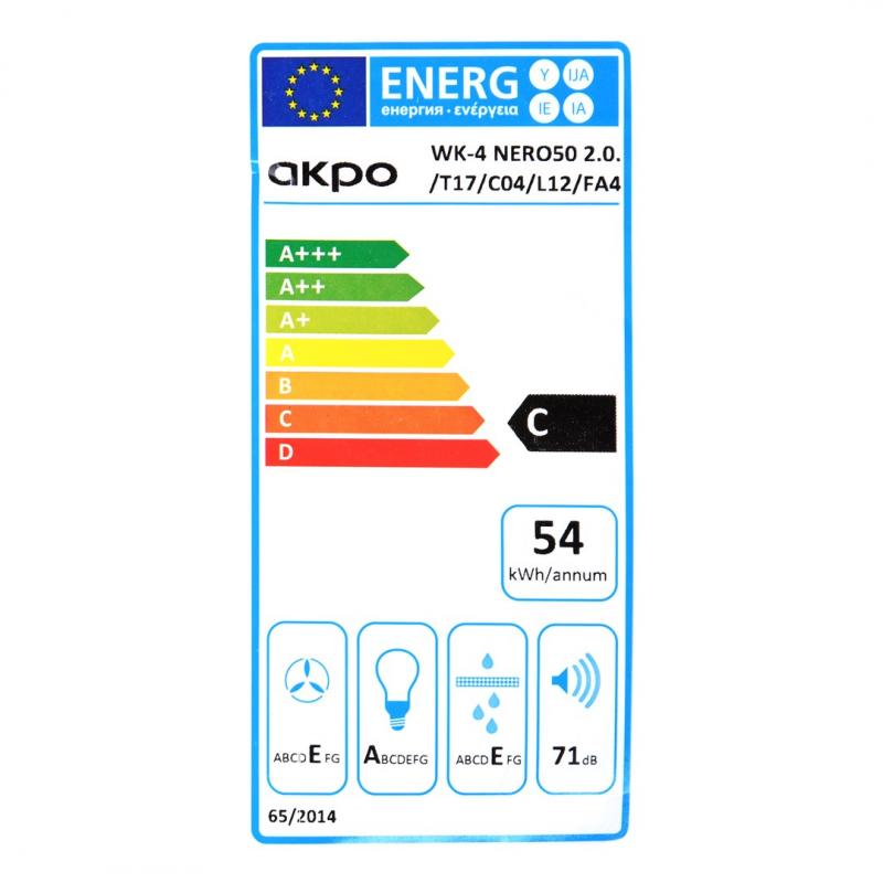 AKPO WK-4 NERO LINE 2.0 50 BLANCO T300 LED lineal/Campana reguladora