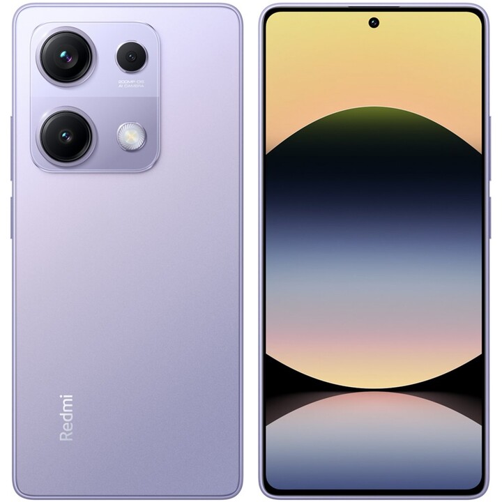 Xiaomi Redmi Anmerkung 14s, 8+128 GB, NFC, 6,67 AMOLED -Display, 200 MPX -Kamera, 5000 mAh Akku, lila