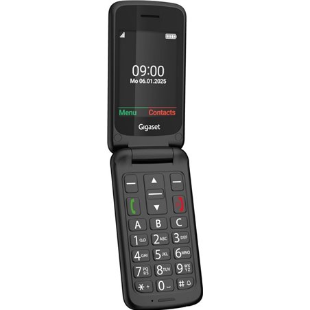Gigaset GL595 7.11 cm (2.8") 114 g Black Senior Phone