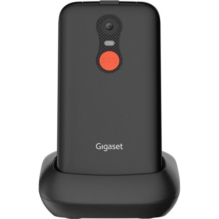 Telefone Gigaset GL595 7,11 cm (2,8") 114 g Preto para Idosos
