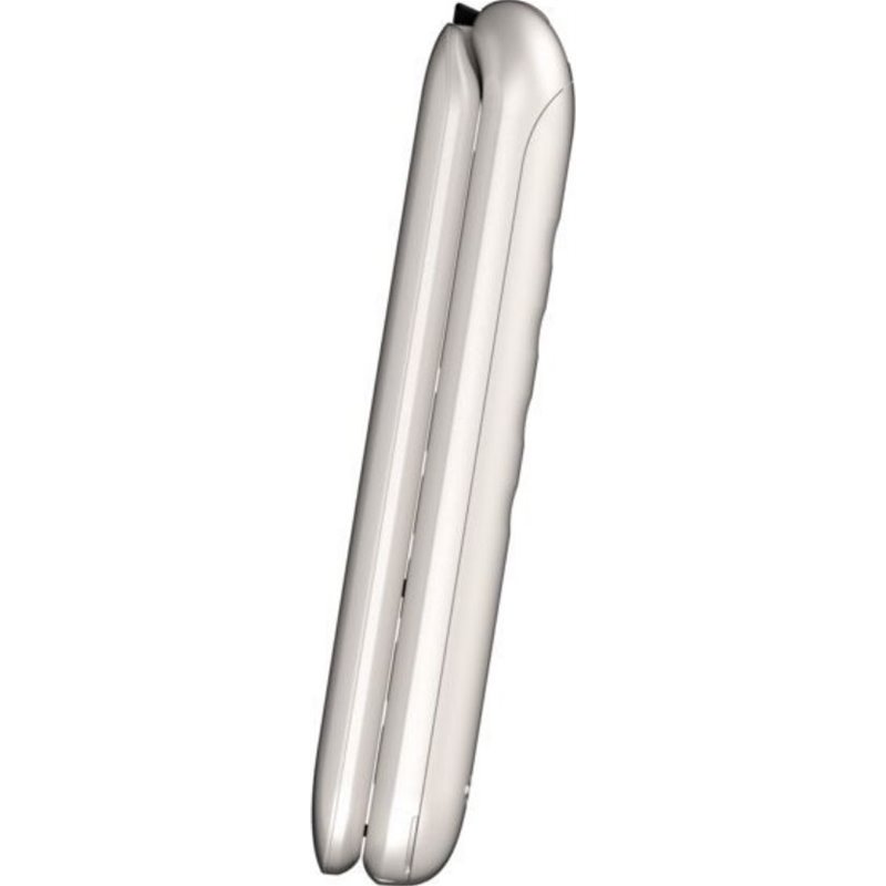 Téléphone Gigaset GL595 blanc pour seniors, écran de 7,11 cm (2,8"), poids de 114 g