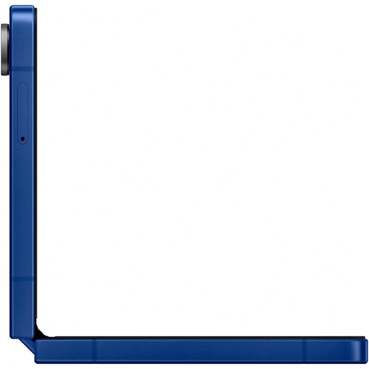 Samsung Galaxy Z Flip7 5G, 12GB 256GB, AI Phone, Large Cover Screen, 50MP Camera, 4300mAh, Blue Shadow