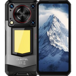 Oukitel WP56 5G, 12 GB+ 512 GB, 6,8 FHD+ Display, 16000mAh, 108MP Câmera, Android 15, NFC, Black