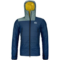 Casaco Ortovox Swisswool Zinal Jacket - Oceano Profundo XL