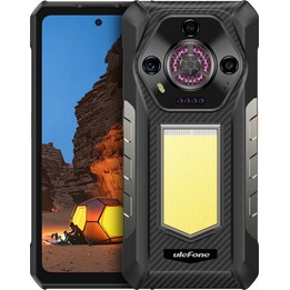 UleFone -Rüstung 30, 12 GB+512 GB, Nachtsicht, IP68/IP69K, 6,95 Zoll Android 15 Helio G100 Octa Core, NFC, OTG, Schwarz