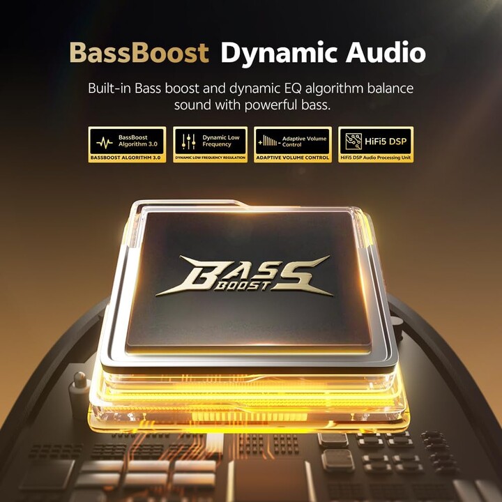 QCY Crossky R70 Negro - Auricolari Bluetooth