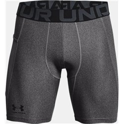 Short Under Armour HG Armor - Carbone chiné/noir, taille S