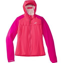 Veste de course pour femme Brooks High Point Waterproof Jacket - Hyper rose/fuchsia