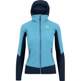 Casaco de Chuva feminino Karpos Lot Rain Jacket - azul atoll/azul capitão